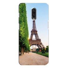 Чехол Эйфелева Башня для One Plus 6T - (AlphaPrint) (Дорога в Париж)