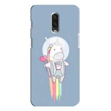 Чохол Unicorn на One Plus 6T (Єдинорог космонавт)