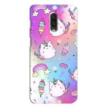 Чохол Unicorn на One Plus 6T (Веселка і Єдинорог)