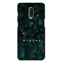 Новогодние, Праздничные Чехлы для One Plus 6T - 2024 год (Winter)