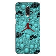 Силиконовый Чехол Nike Air Jordan на ВанПлас 6Т – Джордан Найк