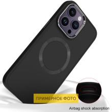 TPU чохол Bonbon Metal Style with MagSafe для OnePlus 10 Pro – Чорний