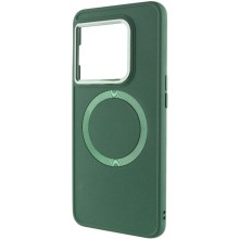 TPU чехол Bonbon Metal Style with MagSafe для OnePlus 10 Pro – Зеленый