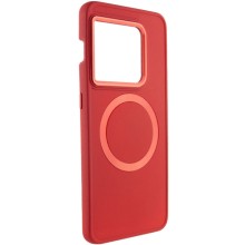 TPU чехол Bonbon Metal Style with MagSafe для OnePlus 10 Pro – Красный