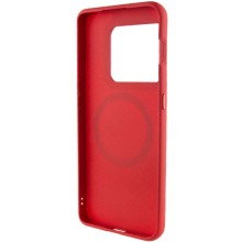 TPU чехол Bonbon Metal Style with MagSafe для OnePlus 10 Pro – Красный