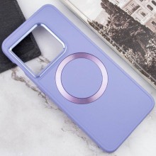 TPU чохол Bonbon Metal Style with MagSafe для OnePlus 10 Pro – Бузковий