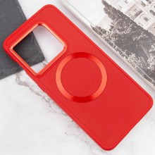 TPU чохол Bonbon Metal Style with MagSafe для OnePlus 10 Pro – Червоний