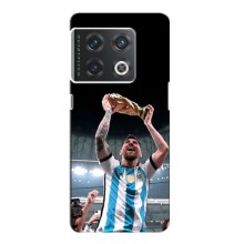 Чехлы Лео Месси Аргентина для OnePlus 10 Pro (Счастливый Месси)