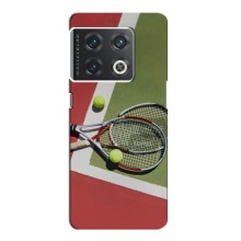 Чехлы с принтом Спортивная тематика для OnePlus 10 Pro (Ракетки теннис)