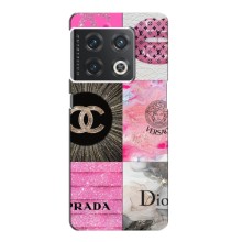 Чехол (Dior, Prada, YSL, Chanel) для OnePlus 10 Pro – Модница