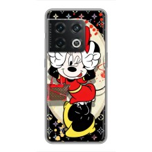 Чехол Disney Mouse OnePlus 10 Pro (PREMIUMPrint) – Минни peace