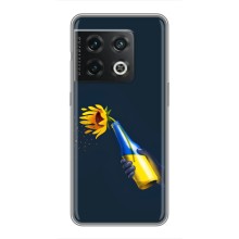 Чехол для Патриота Украины OnePlus 10 Pro - (AlphaPrint) (Коктейль молотова)