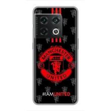 Чехол Манчестер Юнайтед для ВанПлас 10 Про (AlphaPrint) (лого МЮ)
