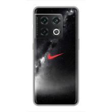 Чехол для OnePlus 10 Pro - с принтом Найк (AlphaPrint) (Найк красный)