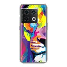 Чехол со Львом для OnePlus 10 Pro (VPrint) (Яркий Лев)