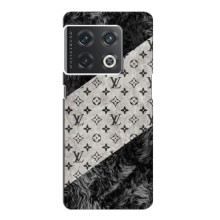 Чехол Стиль Louis Vuitton на OnePlus 10 Pro (LV на белом)