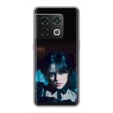 Чехлы Венсдей на OnePlus 10 Pro Уэнсдей (AlphaPrint) (взгляд Уэнздей)