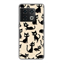 Чехол с рисунком кот на OnePlus 10 Pro