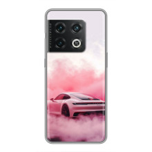 Чохол з авто Порше для OnePlus 10 Pro – Рожевий Порше