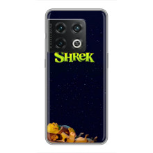 Чехол с мультфильмом Шрек на OnePlus 10 Pro – Шрек лого