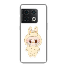 Чохол з принтом Лабубу для OnePlus 10 Pro – Бежевий Лабубу