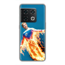 Чехол с принтом Фантастическая четверка для OnePlus 10 Pro – Человек-Факел