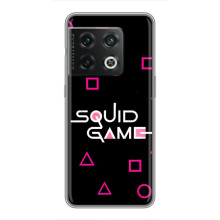 Чехол Гра в кальмара для OnePlus 10 Pro – Логотип игры кальмара