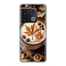 Чехол с уникальным дизайном «Осень с кофе» для OnePlus 10 Pro – Пряный кофе