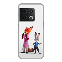 Силіконовий чохол з принтом Зоотрополіс для OnePlus 10 Pro – Джуді і Нік