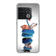 Силіконовий чохол з принтом Зоотрополіс для OnePlus 10 Pro – Змія Зоо