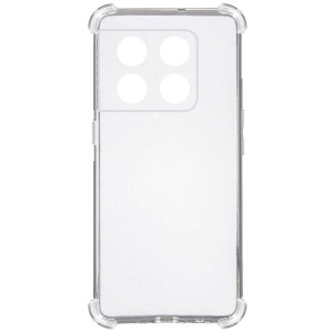 TPU чехол GETMAN Ease logo усиленные углы Full Camera для OnePlus 10T – Прозрачный