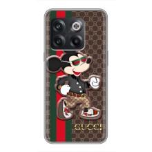 Чохли  GUCCI для OnePlus 10T . украинськими . буквами і цифрами: ОнеПлюс 10Т (AlphaPrint) (Маус Гуччі)