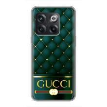 Чохли  GUCCI для OnePlus 10T . украинськими . буквами і цифрами: ОнеПлюс 10Т (AlphaPrint) (Текстура Гуччі)