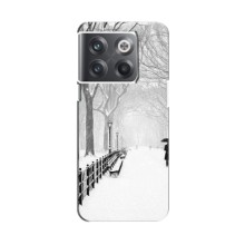 Чехлы на Новый Год OnePlus 10T – Снегом замело