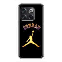 Чехлы для OnePlus 10T - с картинкой JORDAN (AlphaPrint) (Jordan Gold)