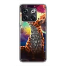 Чохли з картинкою Лисичка для OnePlus 10T (VPrint) (Лисичка в космосі)