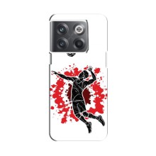Чехлы с принтом Спортивная тематика для OnePlus 10T – Волейболист