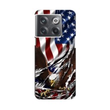 Чехол Флаг USA для OnePlus 10T
