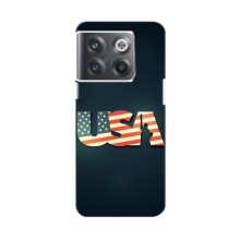 Чехол Флаг USA для OnePlus 10T (USA)