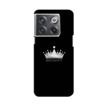 Чехол (Корона на чёрном фоне) для ВанПлас 10Т – Белая корона