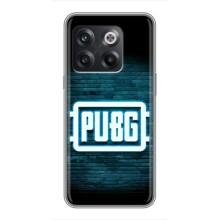 Чехол PUBG для ВанПлас 10Т (AlphaPrint) (Лого PUBG)