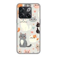Чохол з малюнком кіт на OnePlus 10T – Колаж котів
