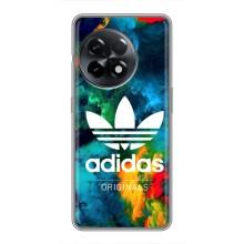 Чехлы Адидас для OnePlus 11 Pro (AlphaPrint) (Яркий Адидас)