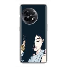 Чехол с печатью для OnePlus 11 Pro - (Мода) (AlphaPrint) (Красивая девочка)