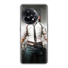 Силиконовый чехол с картинкой "Герой Pubg" на OnePlus 11 Pro – Пабг