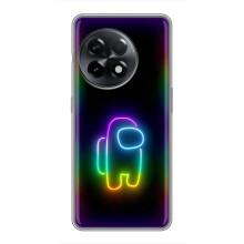 Чехол Амонг Ас для OnePlus 11 Pro (AlphaPrint) (Яркий скин)
