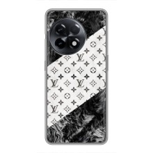 Чехол Стиль Louis Vuitton на OnePlus 11 Pro (LV на белом)