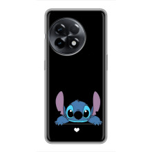 Чехол с принтом Стич на OnePlus 11 Pro – Стич на черном