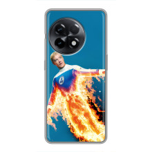 Чехол с принтом Фантастическая четверка для OnePlus 11 Pro – Человек-Факел