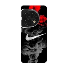 Силиконовый Чехол на OnePlus 11 Pro с картинкой Nike (Nike дым)